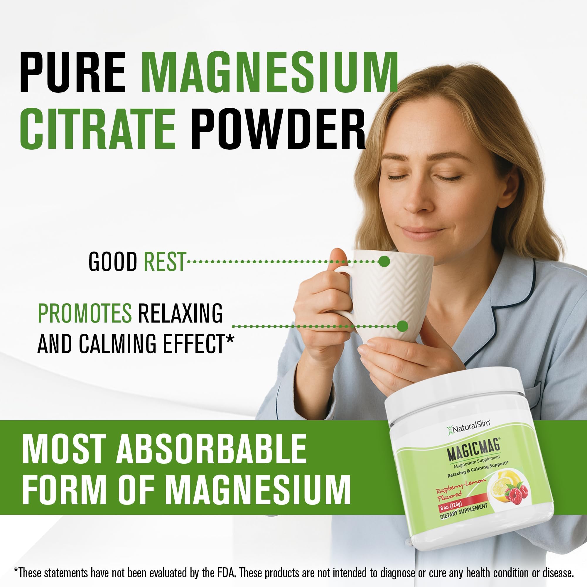 NaturalSlim persona añadiendo polvo a agua antes de dormir para una rutina de relajación