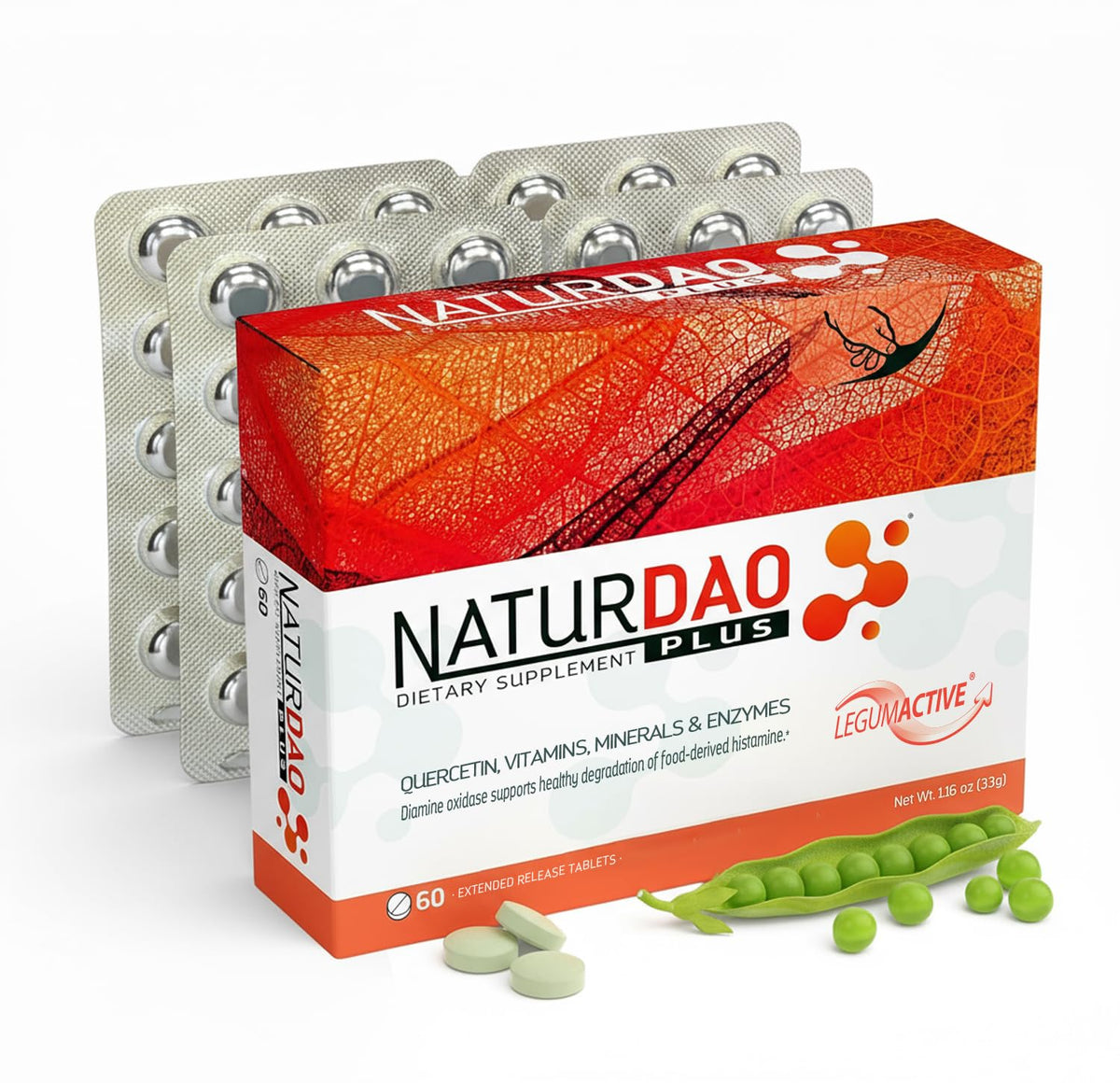NATURDAOCOM LEGUMACTIVE empaque frontal mostrando la marca y beneficio
