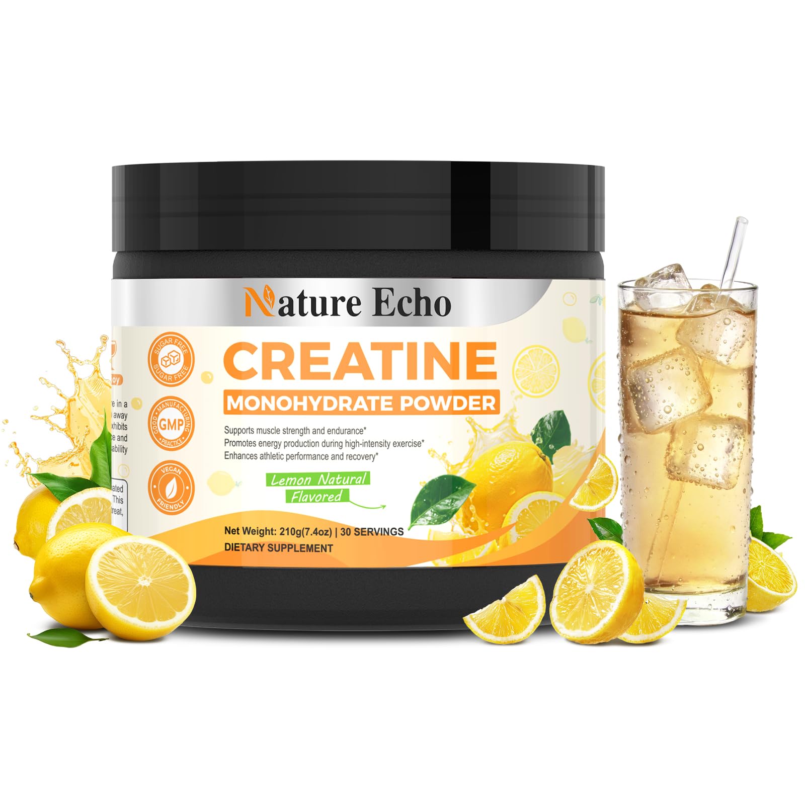 Nature Echo envase frente mostrando diseño y beneficio de limpieza rápida