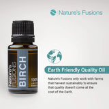 Nature's Fusions aplicación de masaje diluido con beneficio relajante