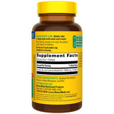 Nature Made botella vista lateral enfatizando el contenido de 150 softgels