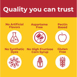 Nature Made gominolas con fresas para destacar sabor fresa natural