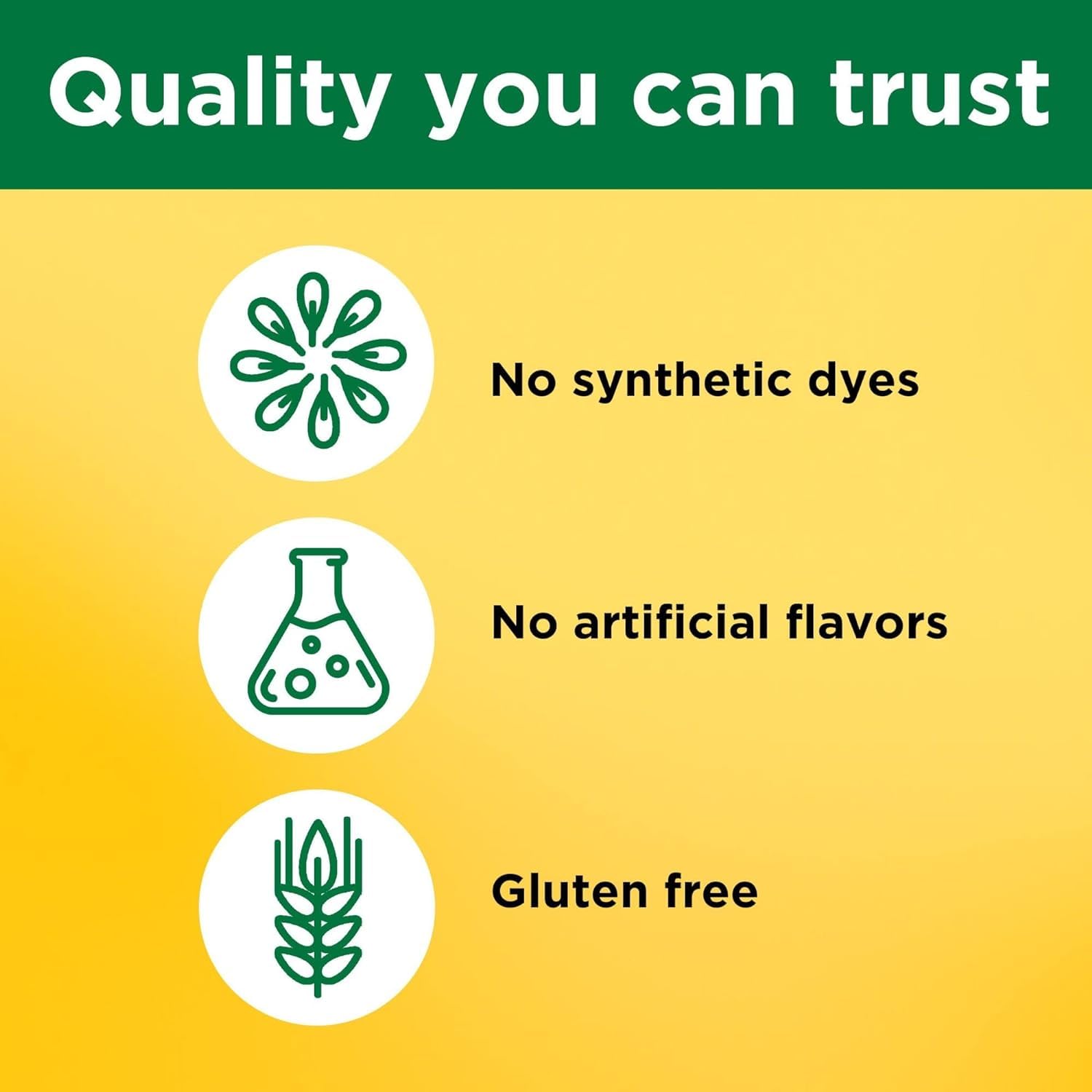 Nature Made frascos sobre encimera de cocina, imagen de integración en la rutina