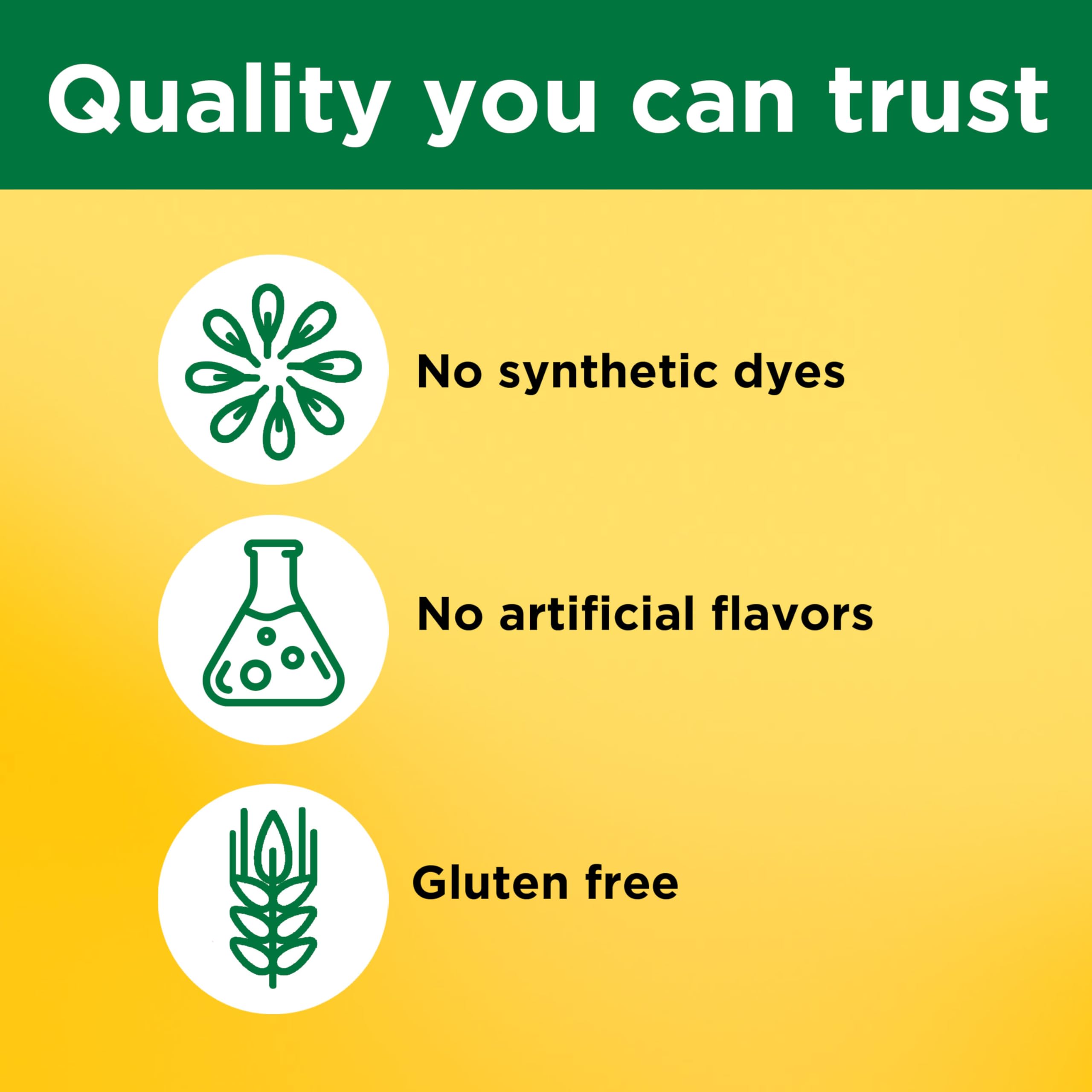 Nature Made etiqueta nutricional en detalle para comprobar ingredientes