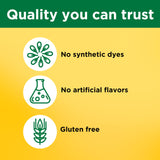 Nature Made etiqueta nutricional en detalle para comprobar ingredientes
