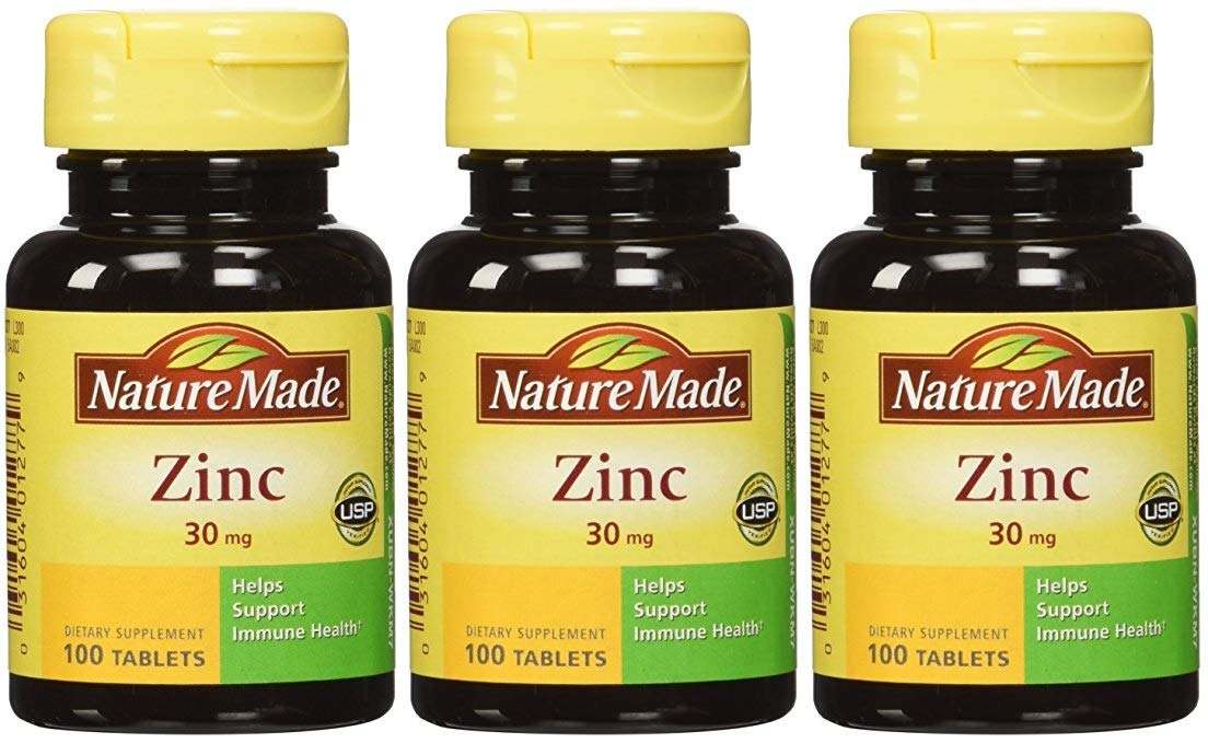 Nature Made frasco frontal mostrando el envase y beneficio de conveniencia