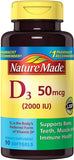 Nature Made envase frontal del pack de 2 frascos, conveniente para uso prolongado