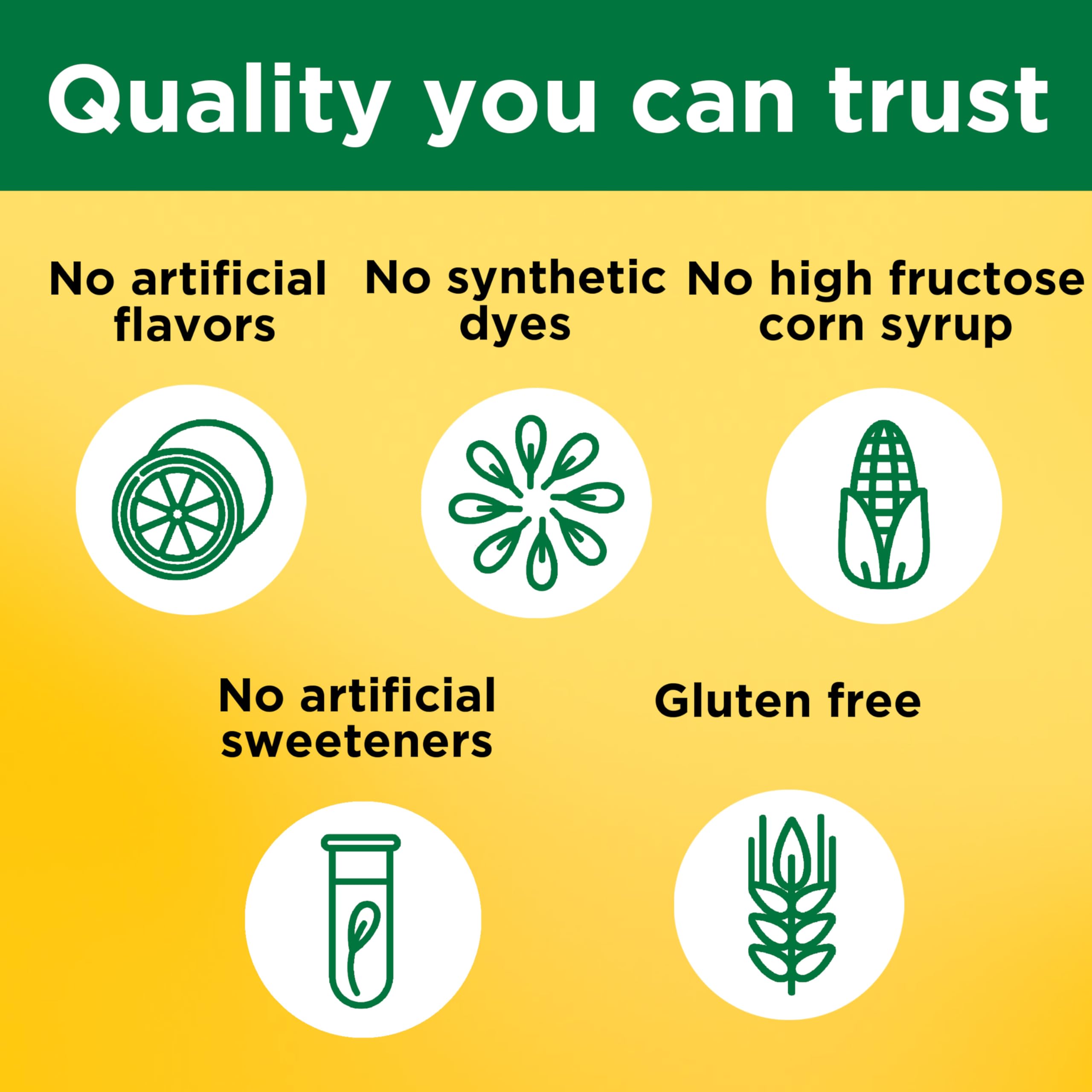 Mano sosteniendo gomita Nature Made Zinc lista para masticar, consumo conveniente