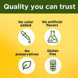 Nature Made ingredientes activos con ashwagandha representada visualmente