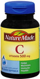 Nature Made frente del envase mostrando cápsulas blandas y beneficios claros