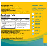 Nature Made Wellblends etiqueta nutricional legible con detalles de ingredientes