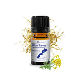 Nature Packaged frasco 5 ml Azul Tansy mostrando concentración y pureza