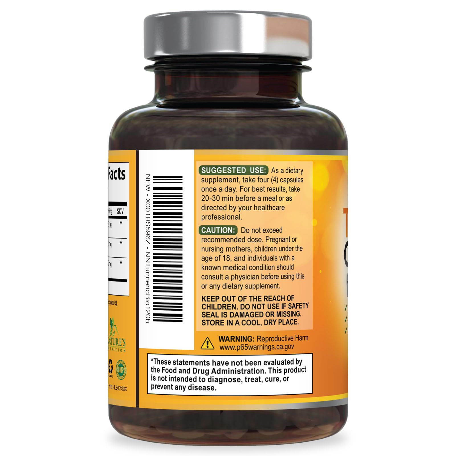Nature's Nutrition producto colocado en una cocina para ilustrar integración diaria