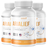 Nature’s NutriWave Arialief frente del empaque mostrando diseño y claridad de ingredientes