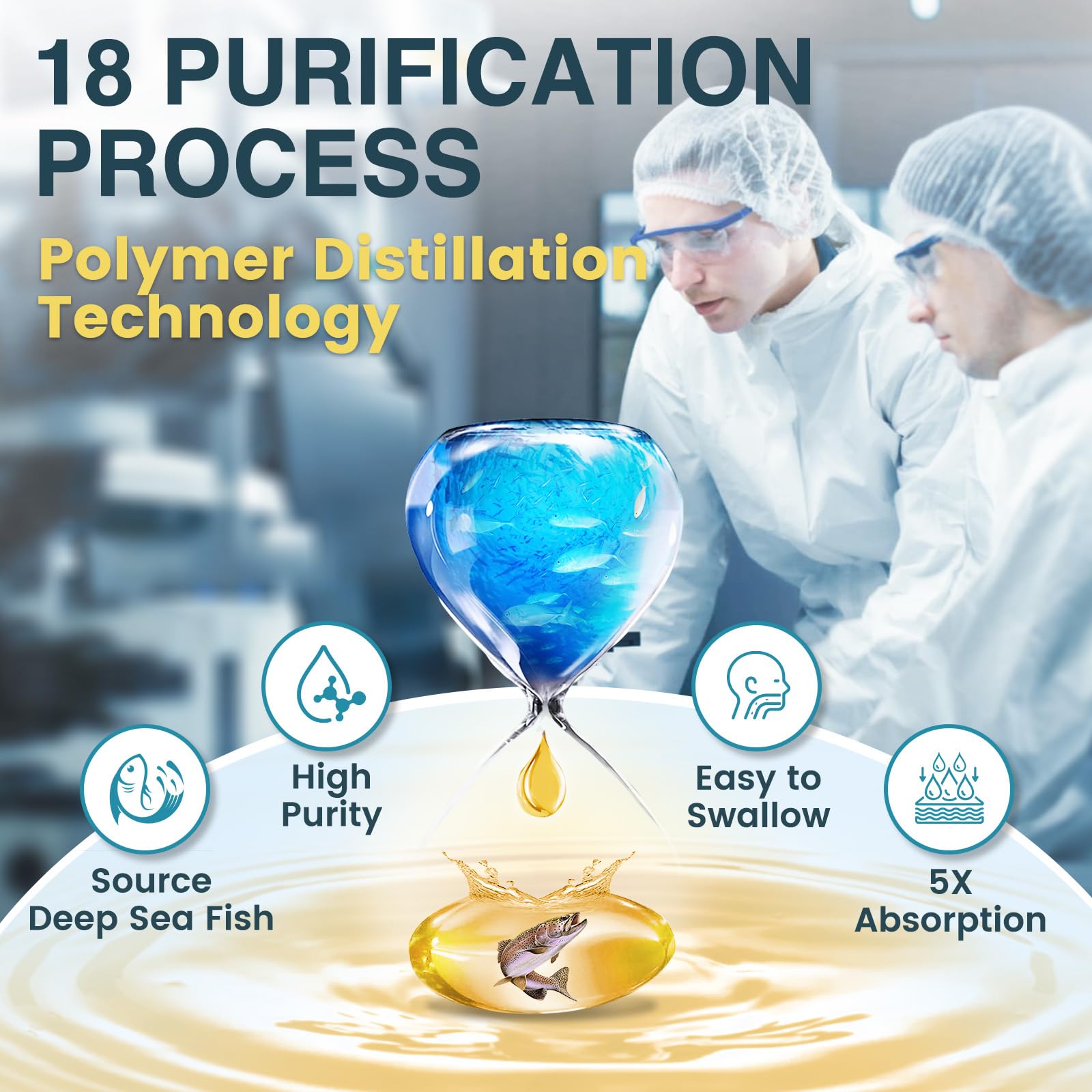 NATURE TARGET etiqueta con lista de ingredientes y proceso de purificación