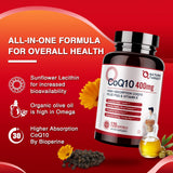 NATURE TARGET etiqueta con ingredientes y datos de pureza claramente visibles