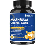 NATURE TARGET envase frontal mostrando fórmula y beneficio de absorción