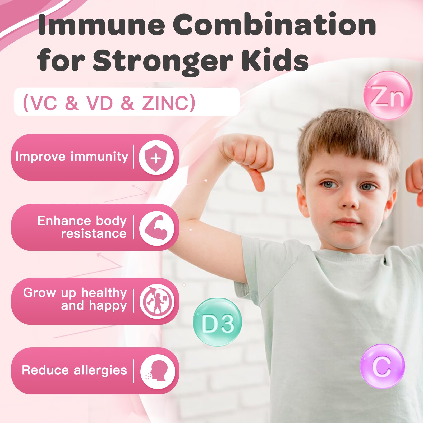 NATURE TARGET etiqueta con instrucciones y lista de vitaminas