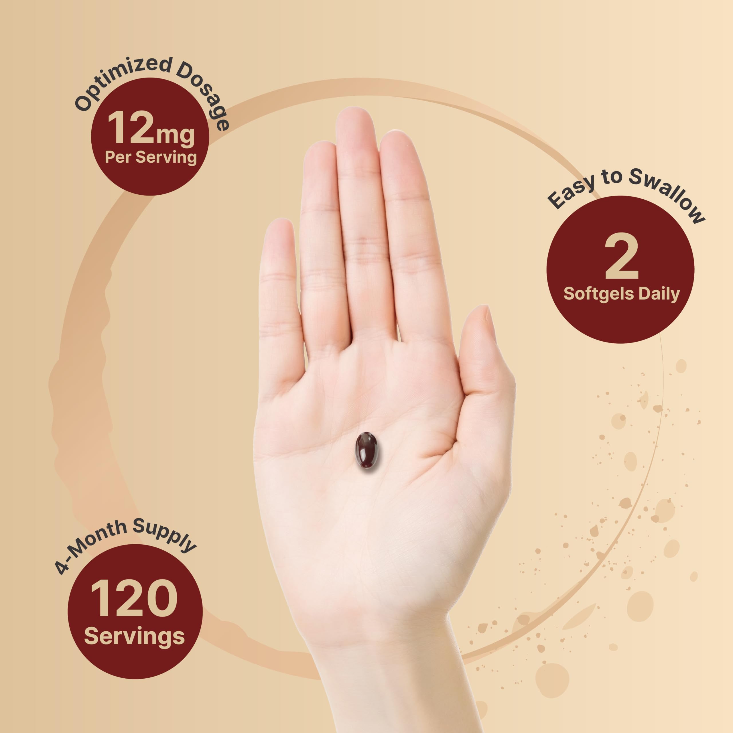 NatureBell gota de aceite MCT demostrando mejor absorción