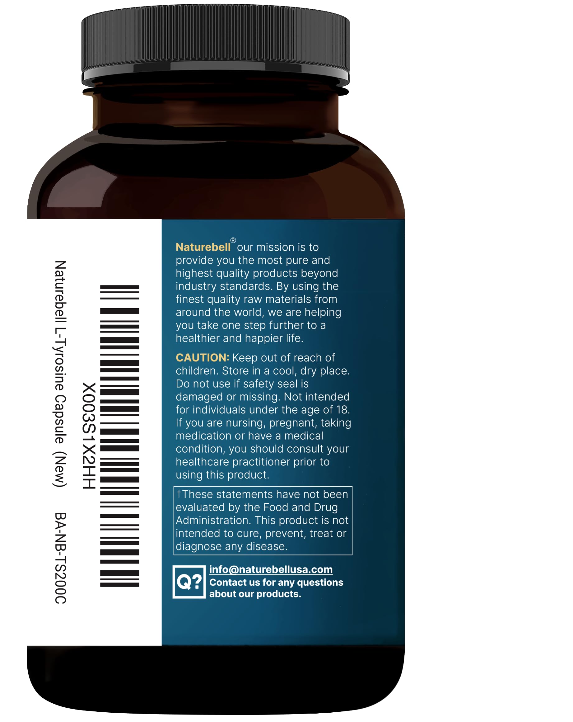 NatureBell certificado de laboratorio mostrando pruebas de pureza y potencia