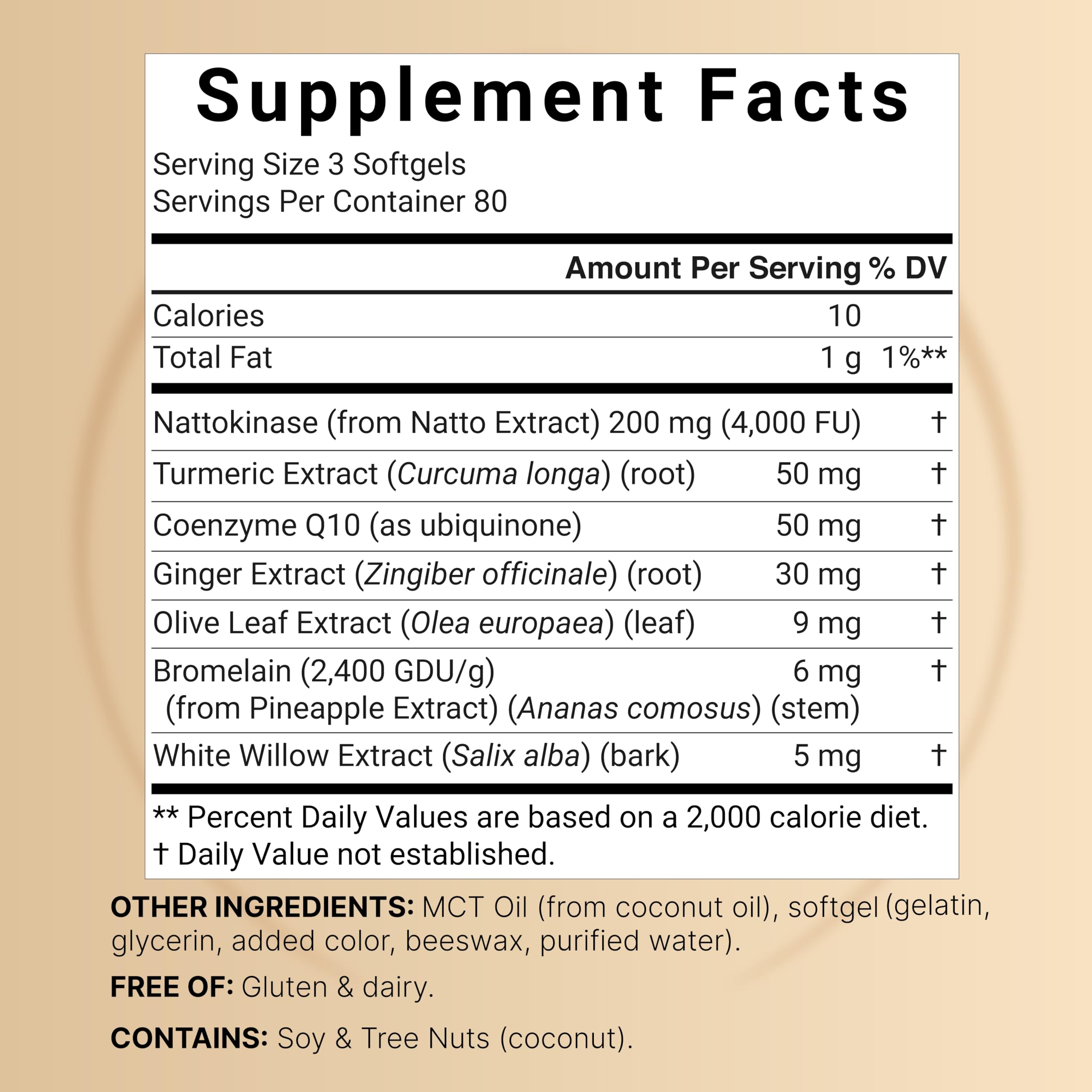NatureBell primer plano de softgel con superficie suave y recubrimiento entérico
