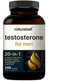 NatureBell empaque lateral con cierre y detalles de calidad cGMP y pruebas de terceros