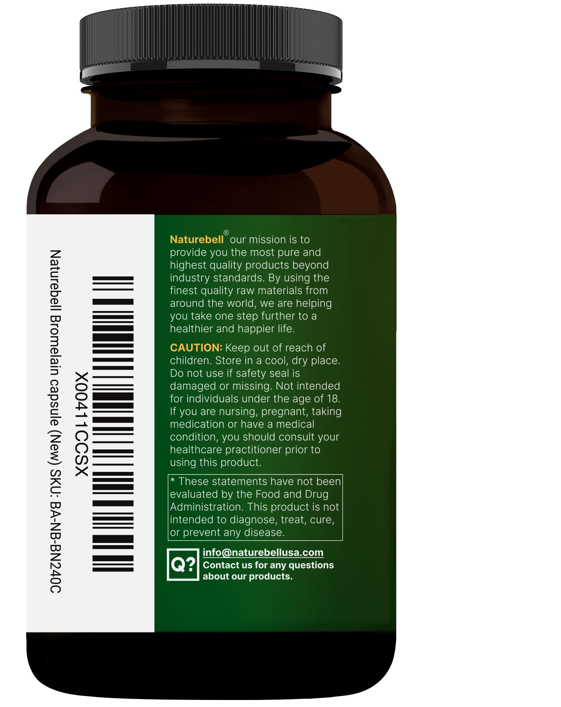 NatureBell botella en ambiente lifestyle que sugiere confianza y pureza