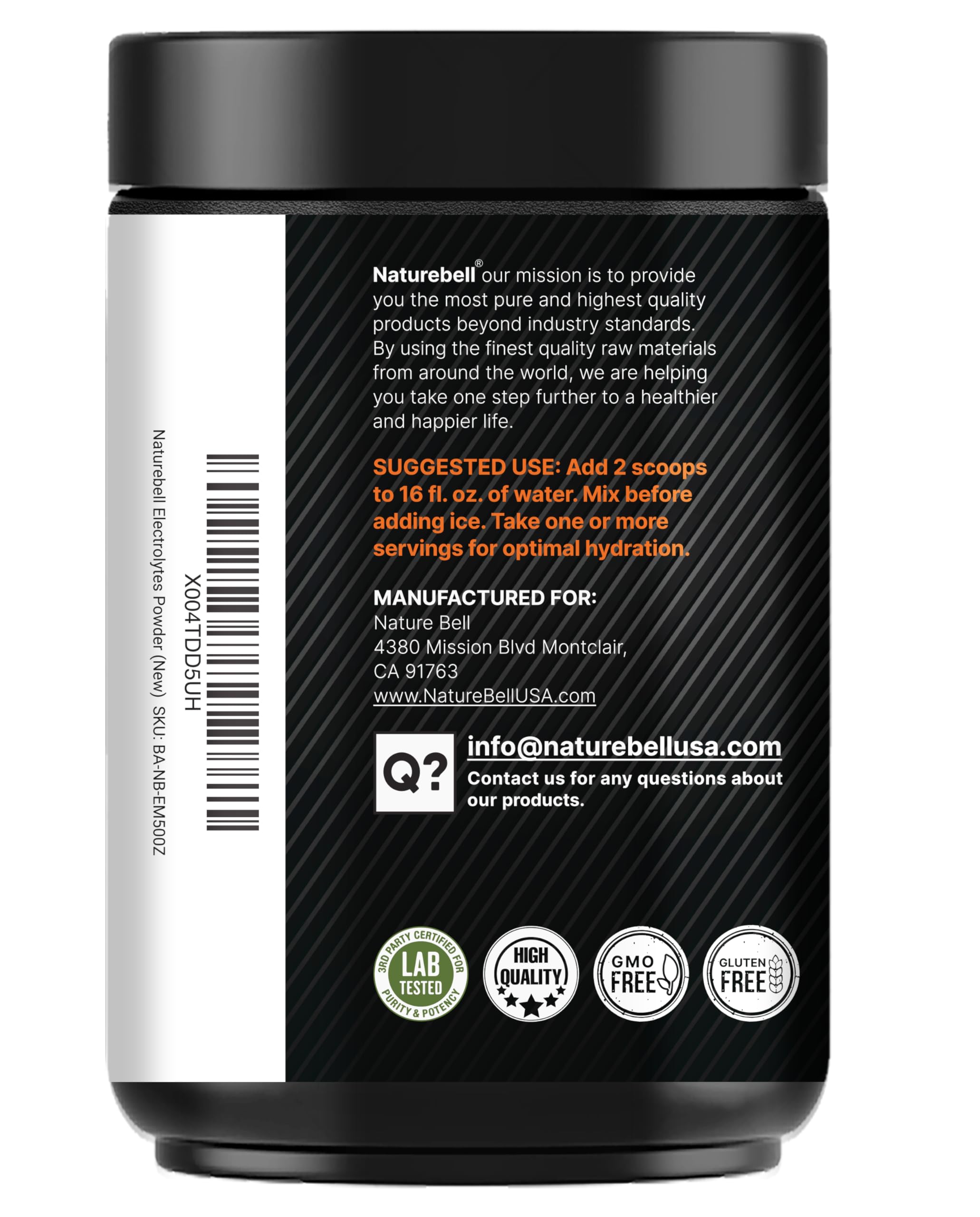 NatureBell deportista usando la bebida durante ejercicio mostrando recuperación activa