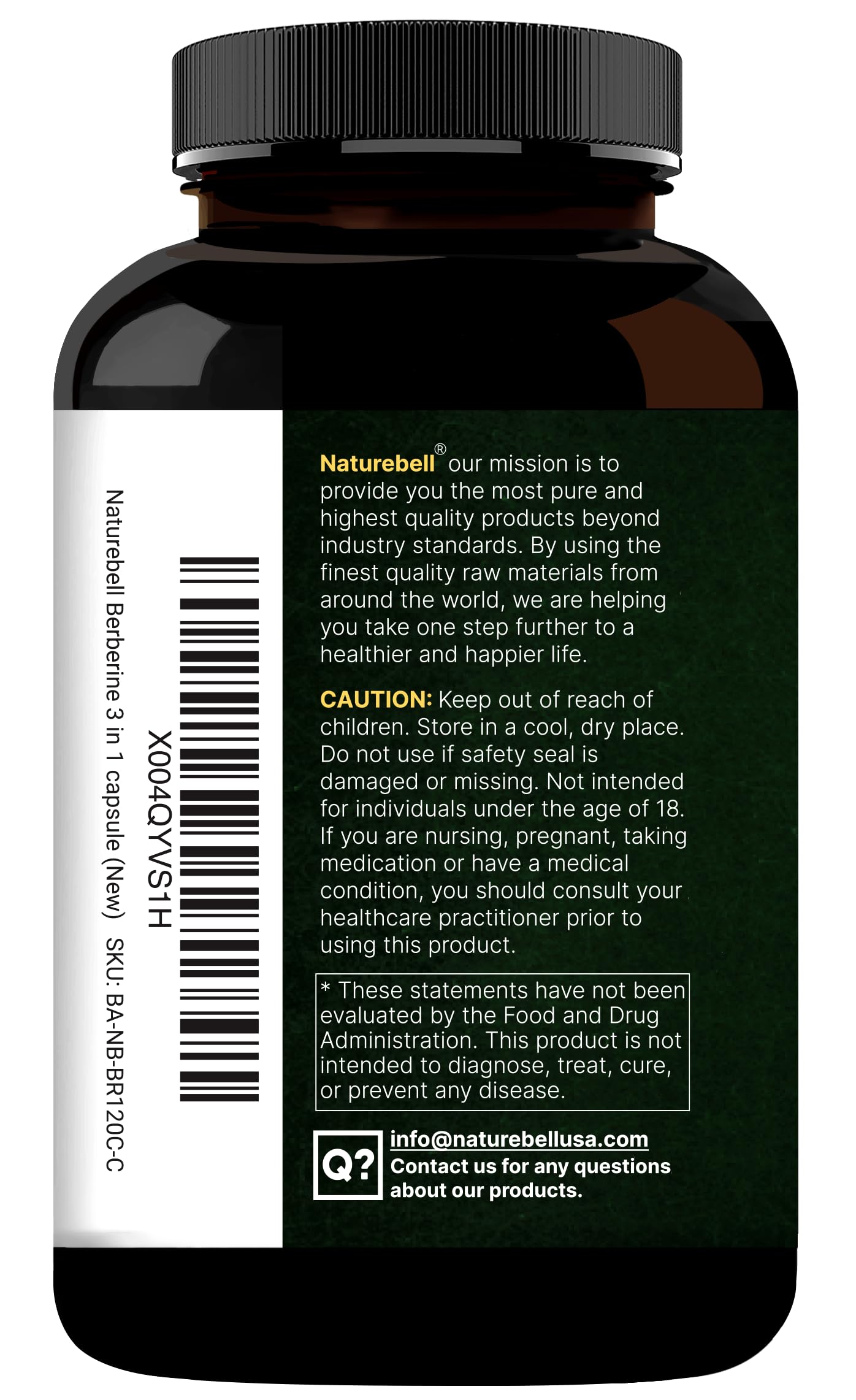 NatureBell botella en cocina para visualizar uso diario