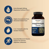NatureBell etiqueta nutricional visible con información de dosis y pureza
