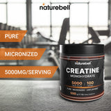 NatureBell etiqueta nutricional legible destacando pureza, dosis y pruebas de laboratorio