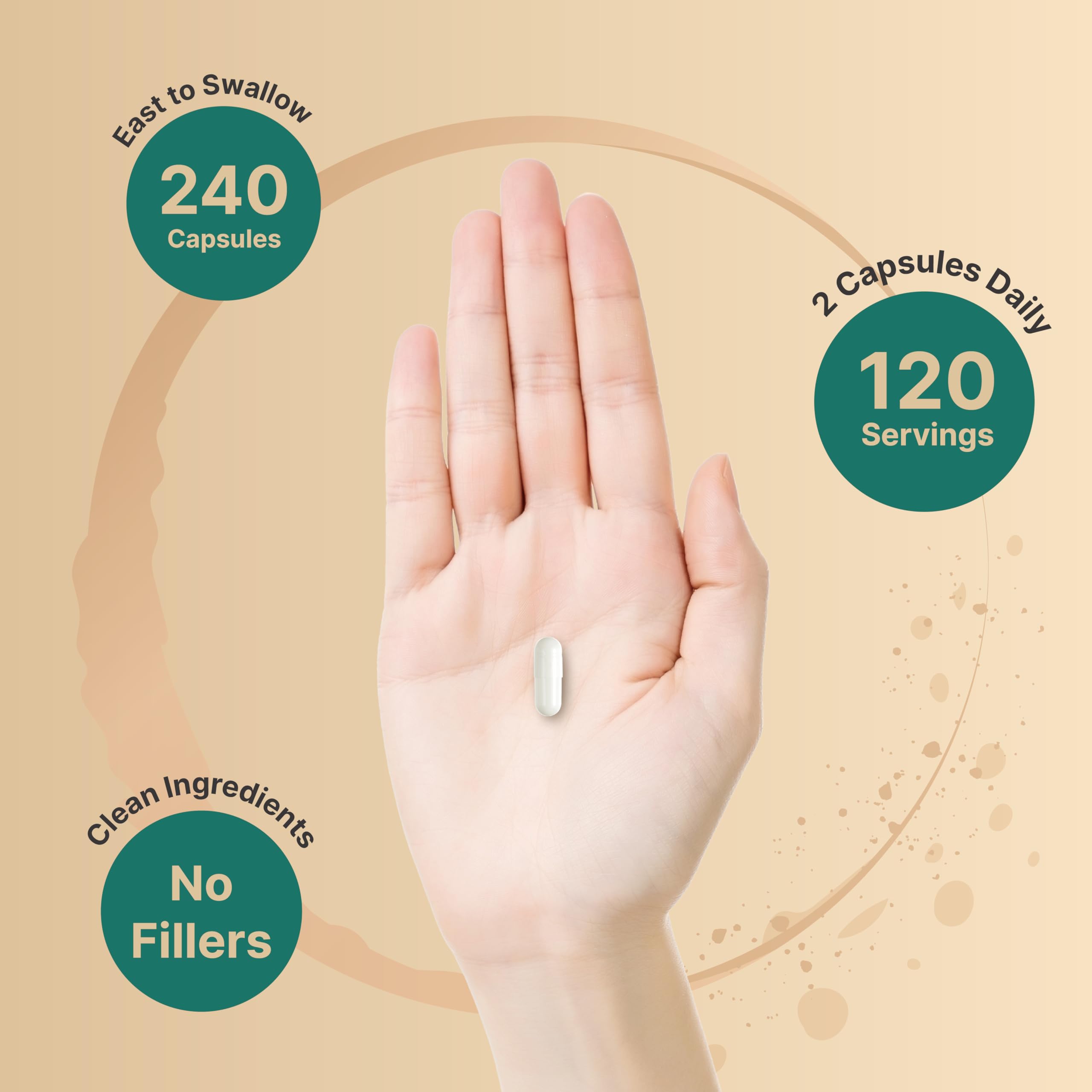 NatureBell detalle de etiqueta nutricional mostrando dosis de magnesio elemental