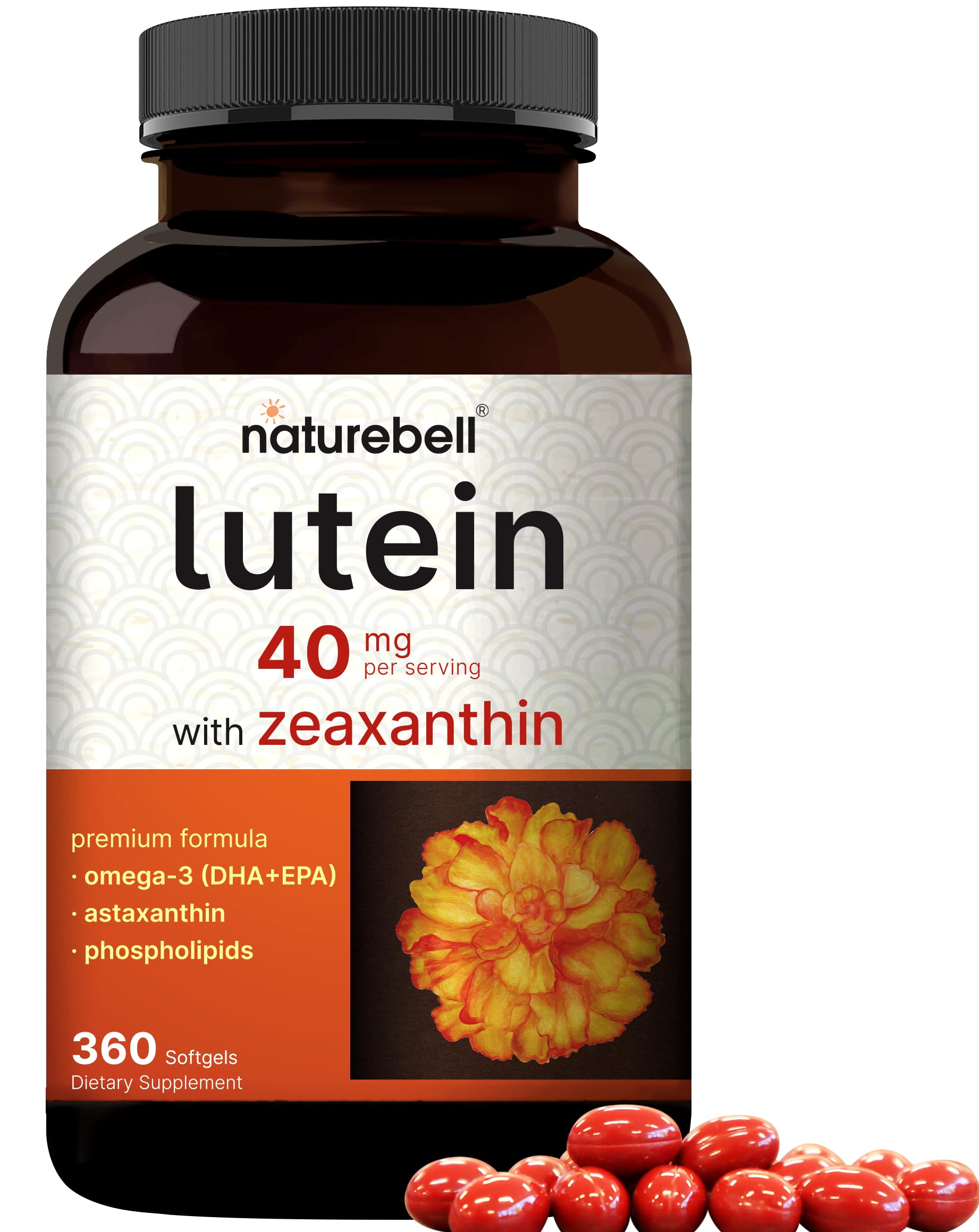 NatureBell frasco delantero mostrando etiqueta y beneficios visuales