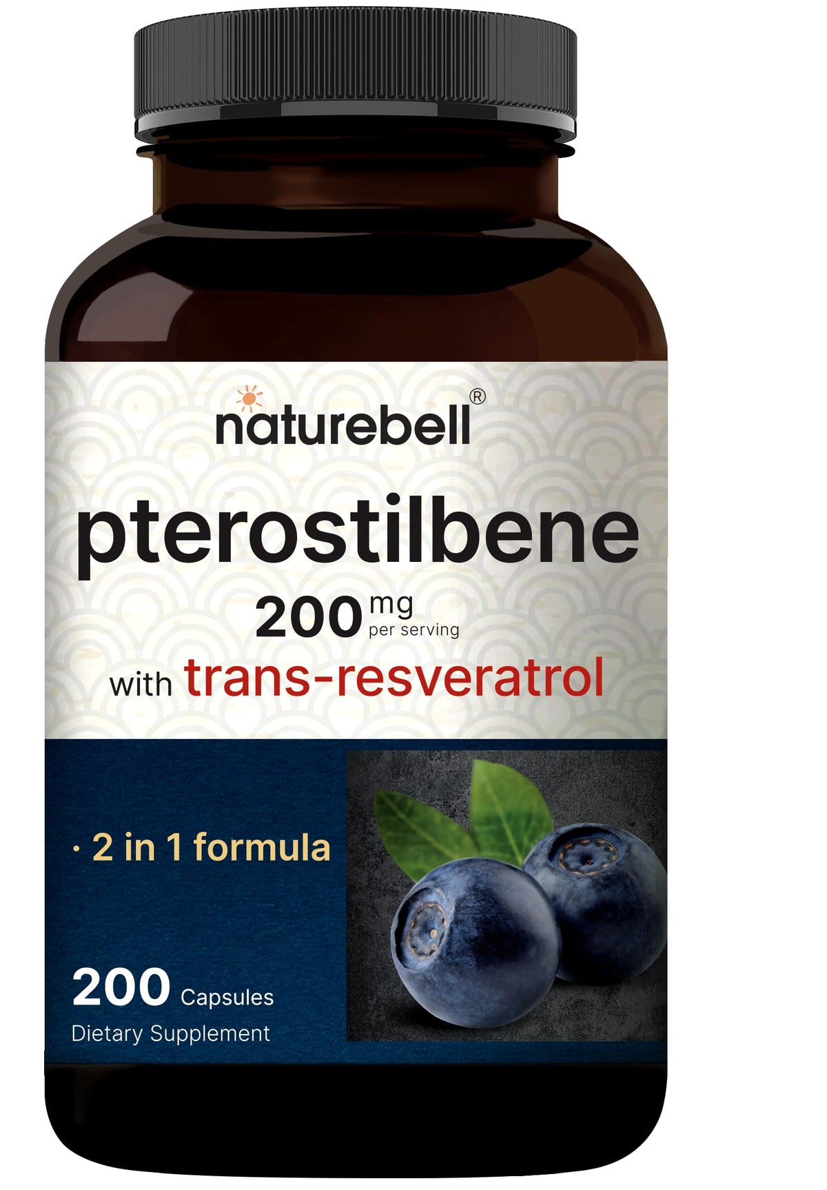 NatureBell frasco frontal mostrando etiqueta y beneficio de pureza
