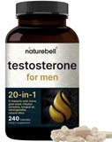 NatureBell frasco frontal mostrando etiqueta clara y cantidad de 240 cápsulas para conveniencia