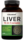 NatureBell envase frontal Liver 15-in-1, presentación clara y completa
