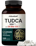 NatureBell envase frontal de TUDCA con OX Bile, claridad de ingredientes y beneficio