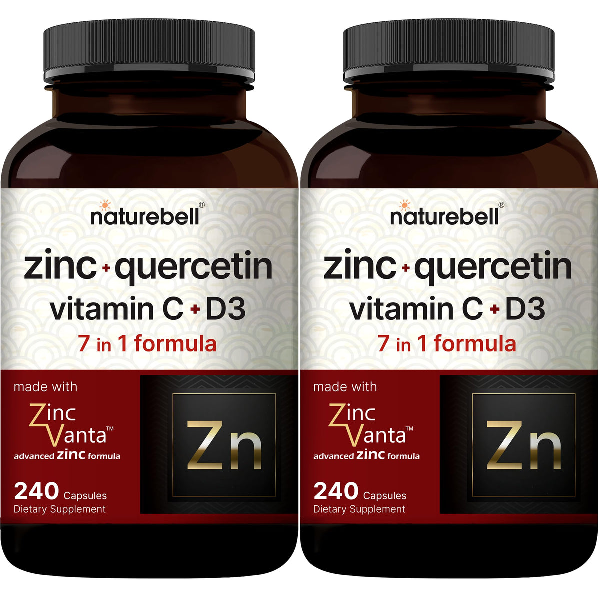 NatureBell imagen frontal del envase mostrando etiquetas y dosis