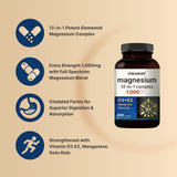 NatureBell combinación de ingredientes naturales mostrando variedad de magnesios