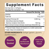 NatureBell mini-softgels apilados, formato fácil de tragar y dosificar