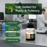 NatureBell etiqueta con información nutricional y pureza certificada