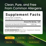 NatureBell detalle de Sophora japonica que indica origen vegetal y pureza