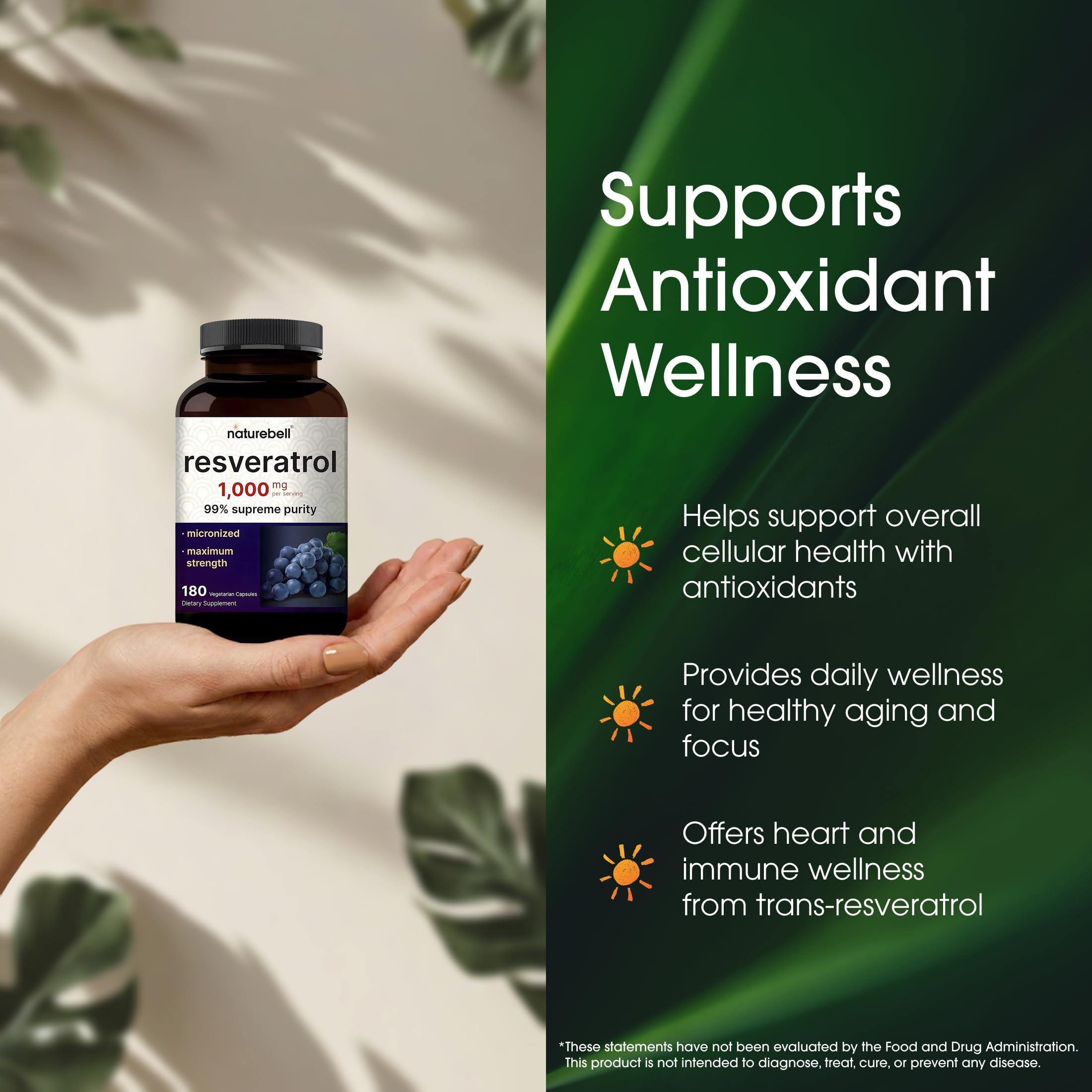 NatureBell etiqueta de ingredientes mostrando pureza y origen vegetal