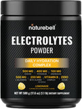 NatureBell tarro frontal sabor limonada mostrando envase y beneficio de hidratación