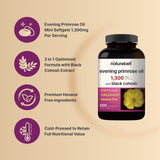 NatureBell gota de aceite de onagra prensado en frío, conserva nutrientes