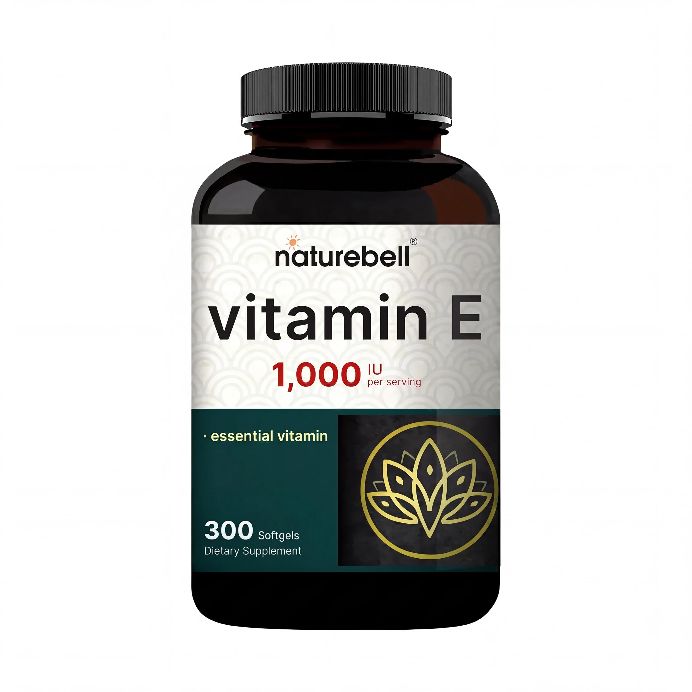 NatureBell frasco frente mostrando etiqueta clara y beneficio antioxidante