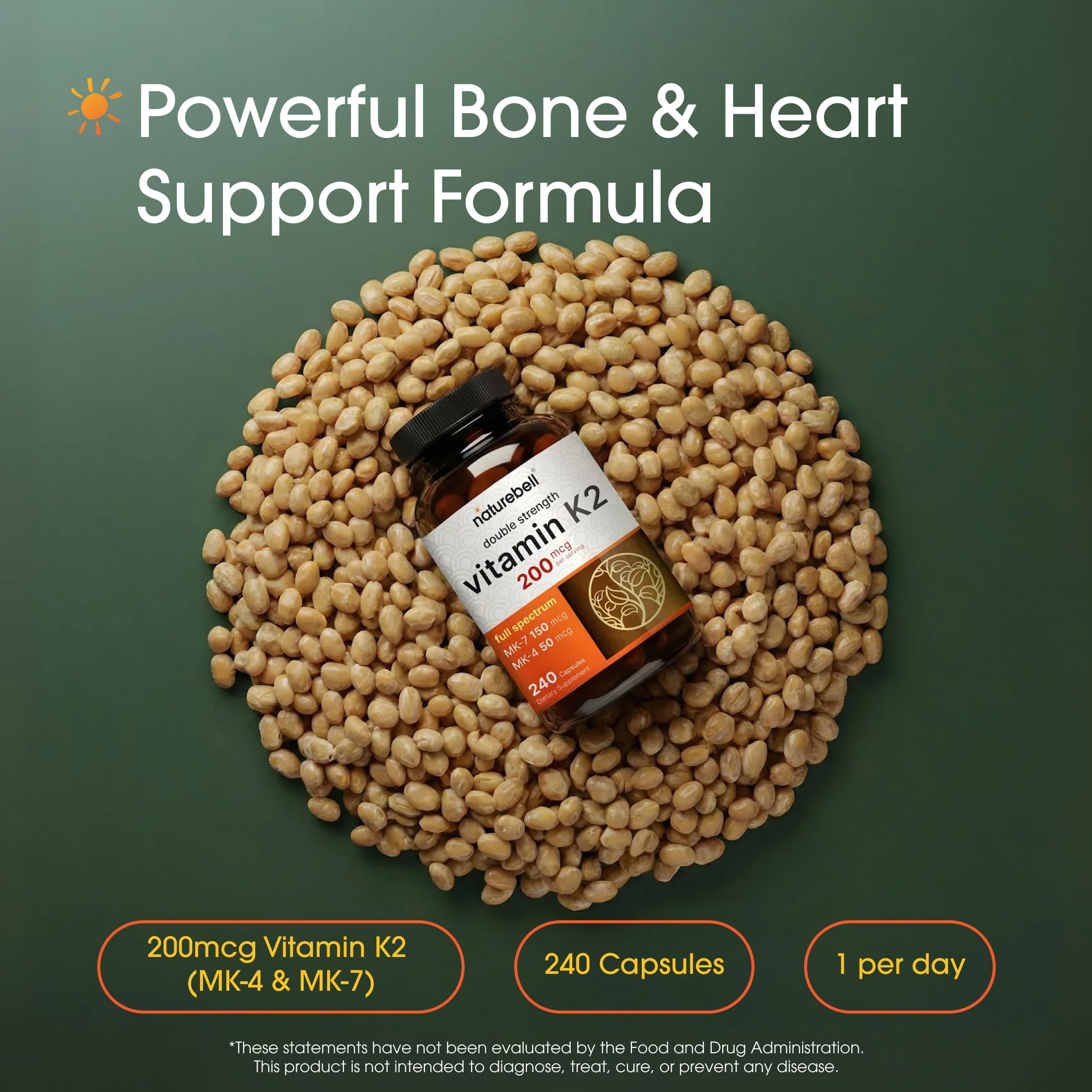 NatureBell cápsula en mano para visualizar tamaño y facilidad