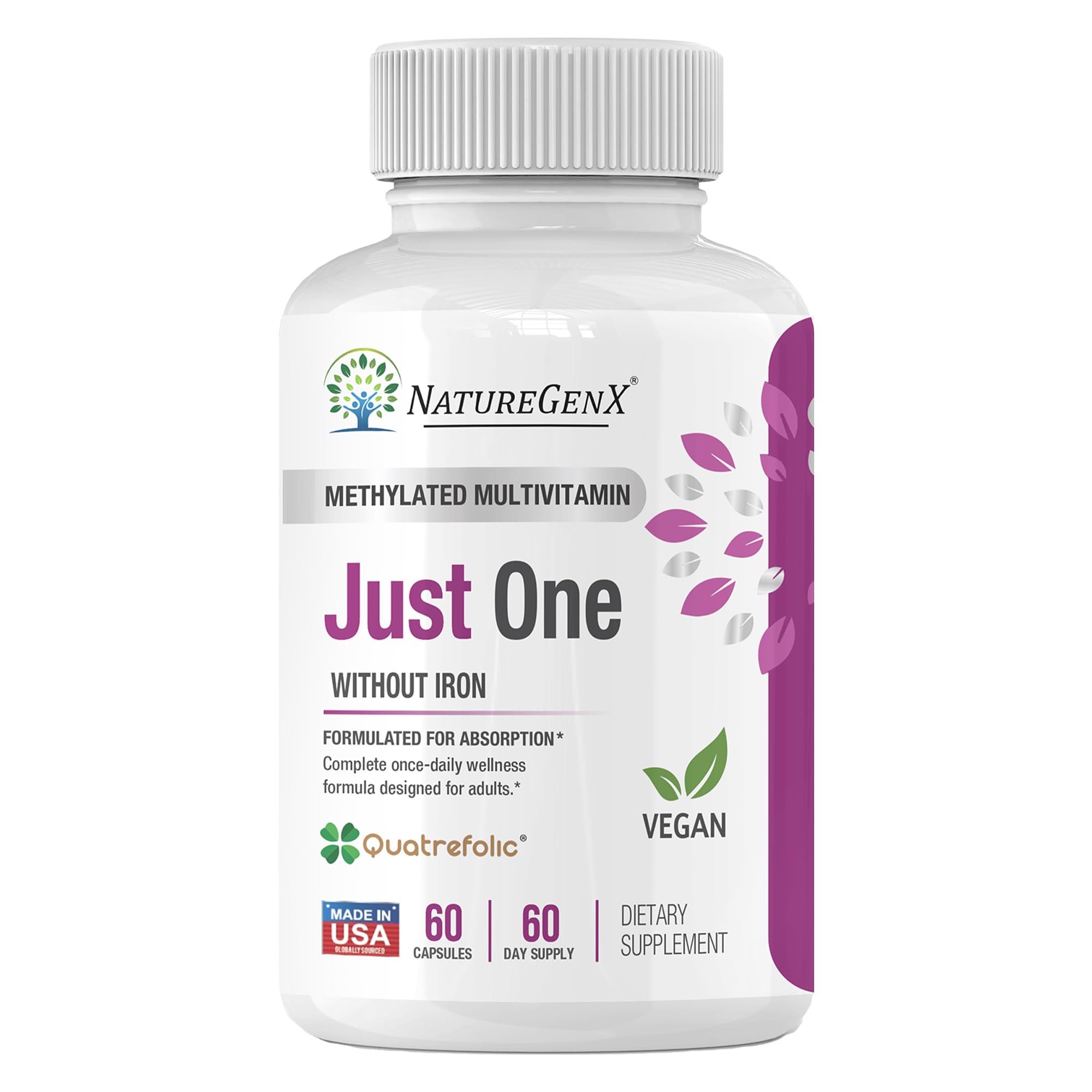 NatureGenX frente del envase mostrando etiquetas claras y beneficios