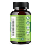 NATURELO cápsula vegetal abierta mostrando contenido y pureza