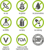 NATURELO etiqueta con lista de ingredientes y certificaciones claras